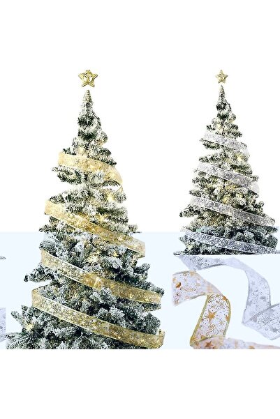 Flippy Χριστουγεννιάτικη Κορδέλα LED Χρυσή, μήκος 1 m, 10 LED, Μπαταρίες, Ψυχρό Λευκό