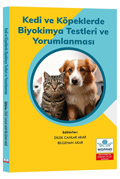 Ankara Nobel Tıp Kitapevleri Kedi ve Köpeklerde Biyokimya Testleri ve Yorumlanması
