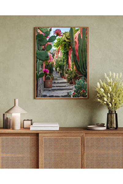 Tuba Decor Tablo dintr-o singură bucată cu rame din lemn pentru sufragerie, sufragerie, bucătărie