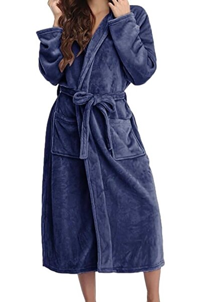 OEM Halat de baie pufos Cocolino bleumarin mărime L/XL