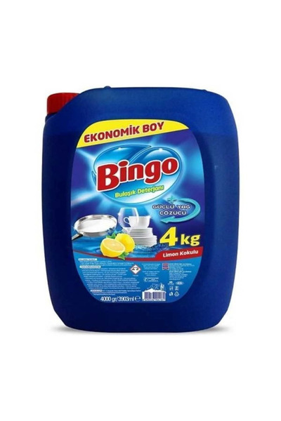 Bingo Elde Sıvı Bulaşık Deterjanı 4 kg