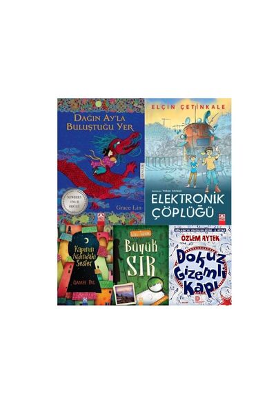 Altın Kitaplar ELEKTRONİK ÇÖPLÜĞÜ&KAPININ ARDINDAKİ SESLER &DAĞIN AYLA BULUŞT...