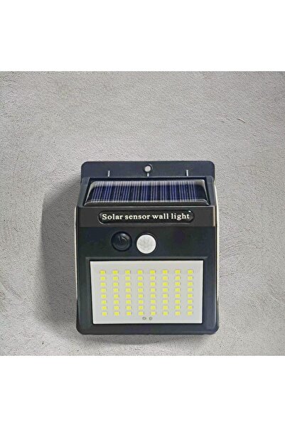 Flippy Solar outdoor motion-sensor wall lamp, 64 LED, wireless,