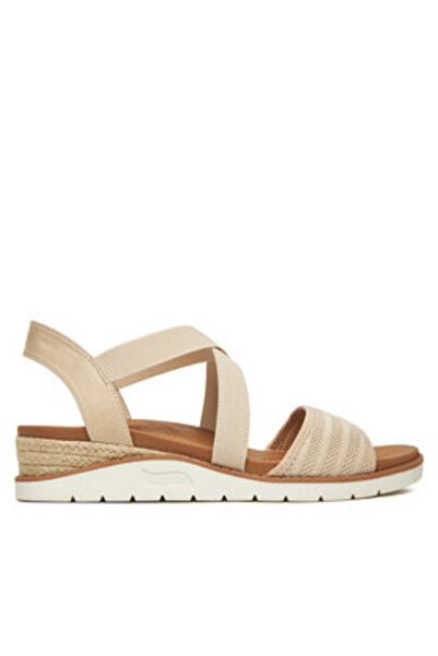 SKECHERS Γυναικεία Σανδάλια μπεζ SKECHERS-114013 NAT