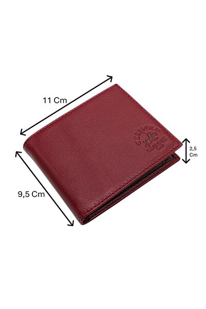 Westpolo Hakiki Deri Kağıt Para, Bozuk Para ve Bol Kart Bölmeli Erkek Cüzdanı...