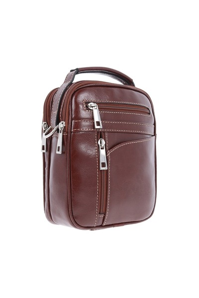 Magazinul de genti Borseta de barbati din piele naturala moale, model 071, Ma...