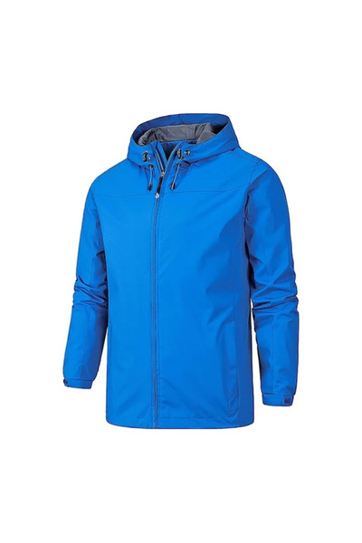 AyShop Μακρυμάνικο με κουκούλα Αδιάβροχο από ύφασμα που στεγνώνει γρήγορα