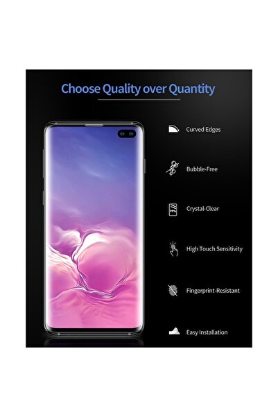 Flippy Electrostatic Tempered Glass Screen Protector for iPhone 12 / 12 Pro, Anti-static, Black