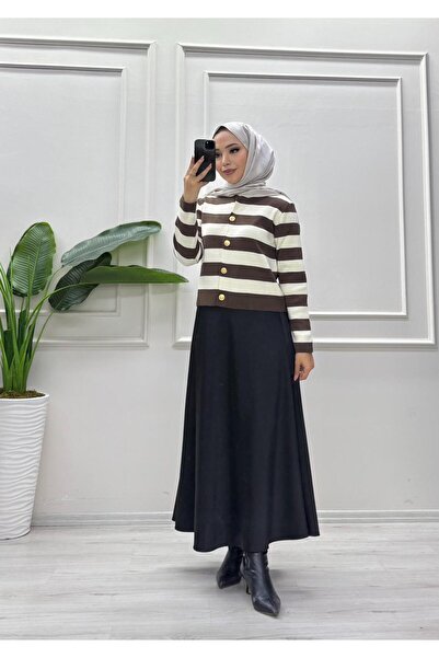 moda acar PULOVER TRICOTAT CU DUCĂTĂ SCURTĂ