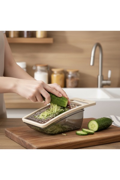 Sungroup Τρίφτης με χοάνη 350 ml. - Μπεζ