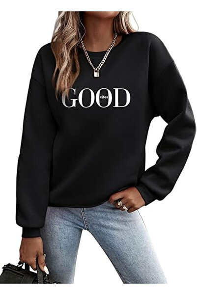 Trendimax Women's Autumn Sweatshirt Long Sleeve Casual Streetwear