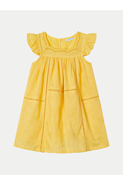 MAYORAL Φόρεμα για κορίτσια καλοκαιρινό 3930 κίτρινο
