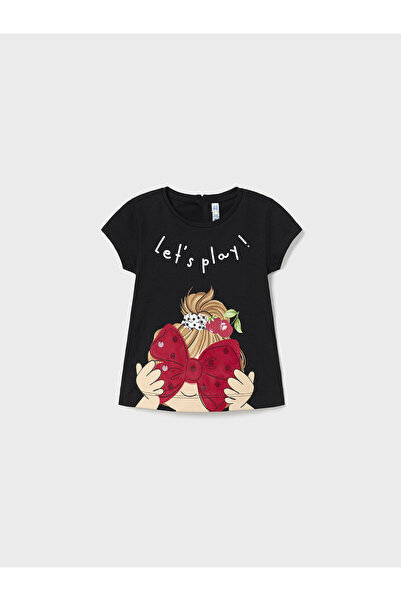 MAYORAL Κορίτσι T-Shirt 1013 Μαύρο