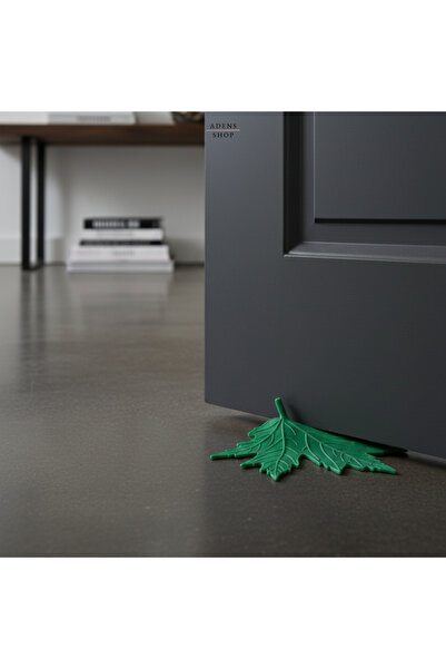 HNR34 Yaprak Şeklinde Dekoratif Kapı Tutucu