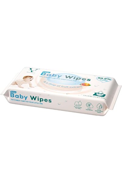 Vielor Baby Wipes, 99.9% Aqua Water Ultra-Sensitive Care