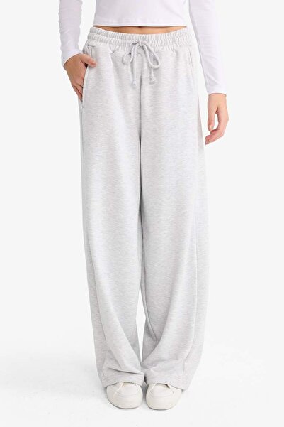 DeFacto Kadın Eşofman Alt F3364AX/GR256 GREY MELANGE