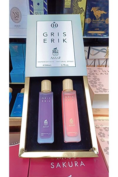 ASAFF GRIS ERIK – عطر ثنائي فاخر من