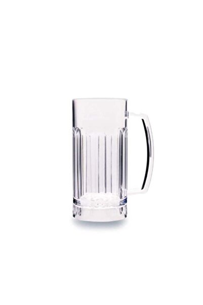 RUBİKAP Kulplu Bira Bardağı 340 ml Şeffaf