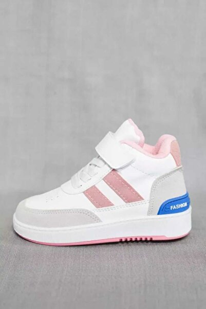 Lafonten Seasonal High-Top Powder White Sneakers