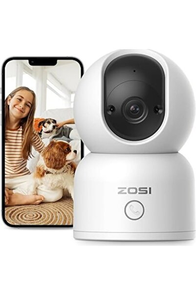OEM Baby Monitor, WiFi Indoor ZOSI C518 2K Pan-Tilt, 360° Rotation, Night Vision