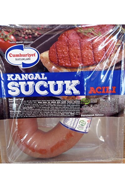Cumhuriyet Sucukları Acılı Kangal Sucuk (800Gr-900Gr Arası)