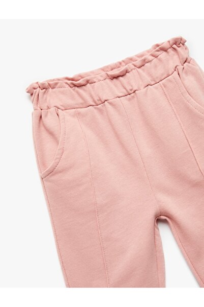 Koton Pamuklu Şardonlu Cepli Jogger Eşofman Altı