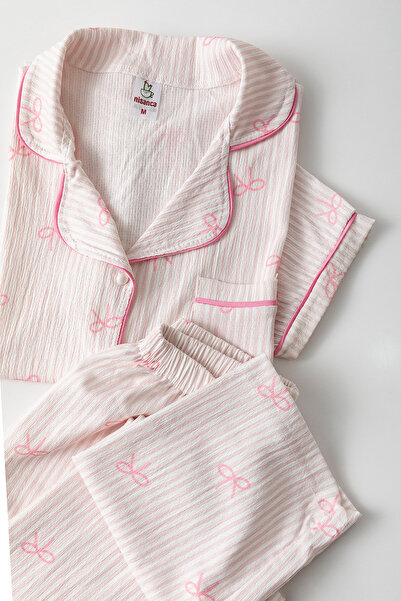 lacelove Long Sleeve Shirt Collar Womens Pinterest Pajama Set - Transitional ...