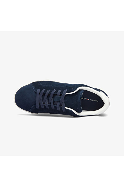 Tommy Hilfiger Court Better Suede Erkek Mavi Sneaker