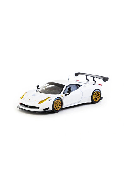 TOYFEST Tarmac Works X Ixo Models 1/64 Ferrari 458 Italia Gt3 White