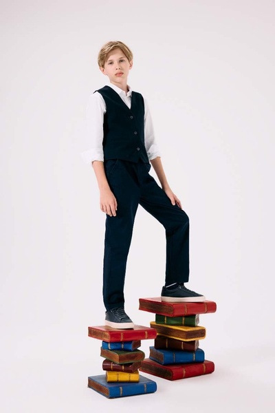 DeFacto Boy's Canvas Trousers U3254A6/Bk81 Black