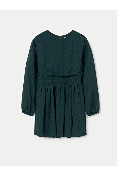 MAYORAL Κομψό φόρεμα για κορίτσια 7977 Πράσινο