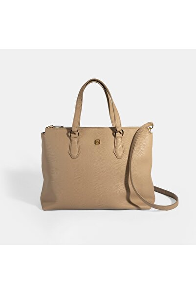 Desa Geantă de umăr bej pentru damă 