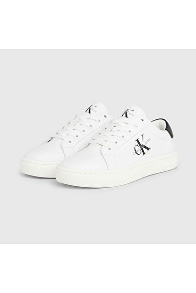 Calvin Klein Jeans Classic Cupsole Laceup Kadın Beyaz Sneaker