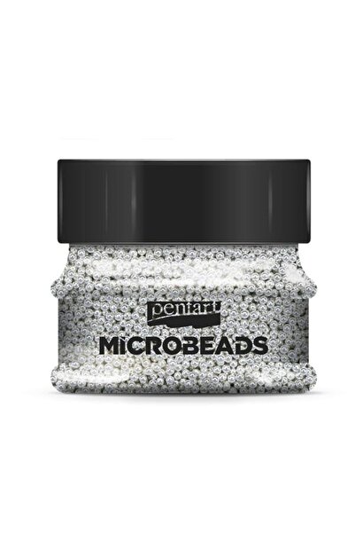 Pentart GLASS MICROBEADS SILVER 40g