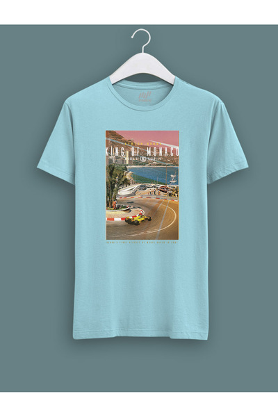 FNBX تي شيرت كينغ أوف موناكو آيرتون سينا