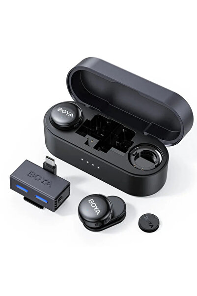 BOYA BOYALINK 3-02 Kablosuz Type-C Yaka Mikrofon Sistemi