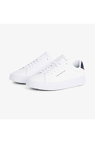 Tommy Hilfiger Court Erkek Beyaz Sneaker