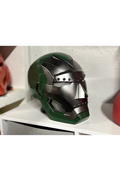 üç boyutlu haller Iron Man Doctor Doom Maskesi