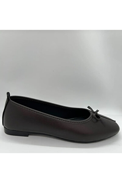 moda lussenta Kahverengi kurdeleli babet