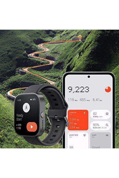 cmf by NOTHING Watch Pro Smartwatch, 1.96" AMOLED, IP68, Multi-GPS, 13-Day Battery