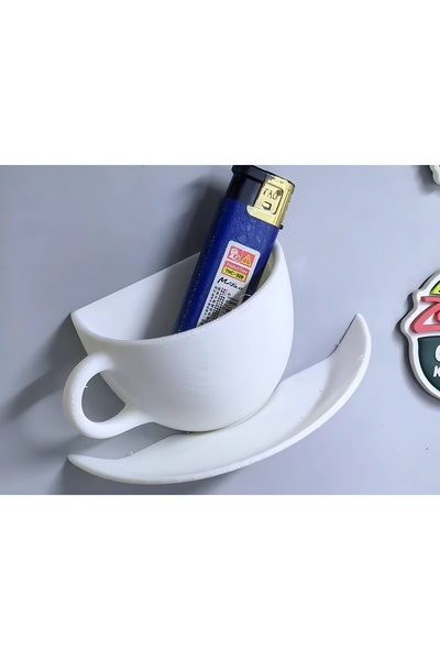 GreenWay3D Fincan şeklinde buzdolabı magneti Tüm renkleri mevcuttur