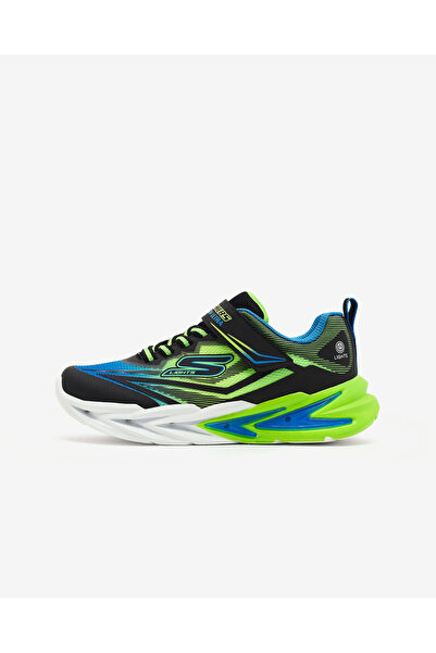 SKECHERS FLEX-GLOW ULTRA velké chlapecké černé svítící sportovní boty 400139L...