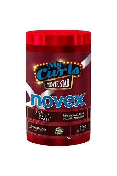 NOVEX Masca pentru par cret Movie Star, Novex, 1kg