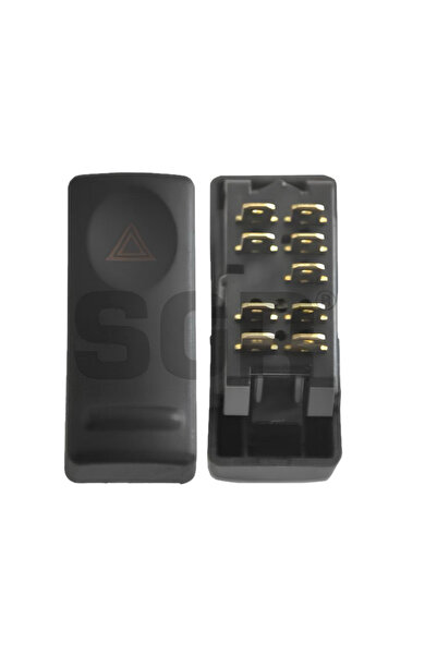 Marka Dörtlü Flaşör Anahtarı Renault R19