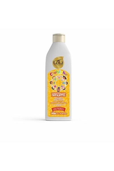 Gota Dourada Balsam pentru păr creț pentru copii, Clubinho, 340 ml,