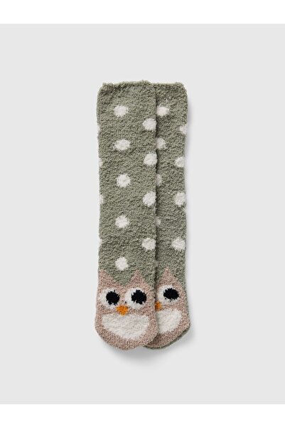 GAP Kadın Haki Cozy Çorap