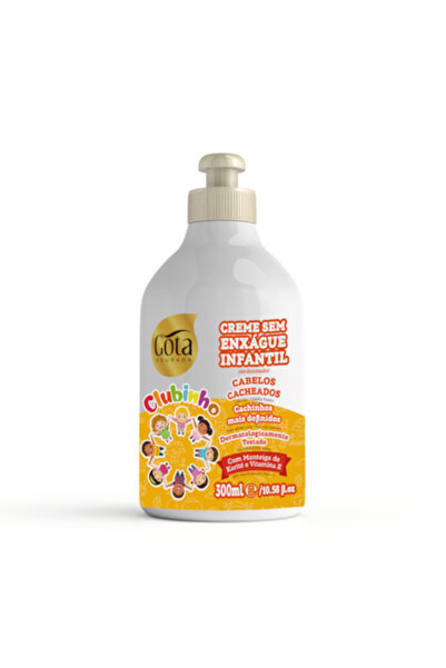 Gota Dourada Μαλακτική κρέμα χωρίς ξέβγαλμα, για σγουρά μαλλιά για παιδιά, Cl...