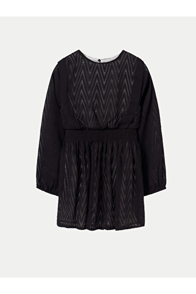 MAYORAL Κομψό φόρεμα για κορίτσια 7977 Μαύρο