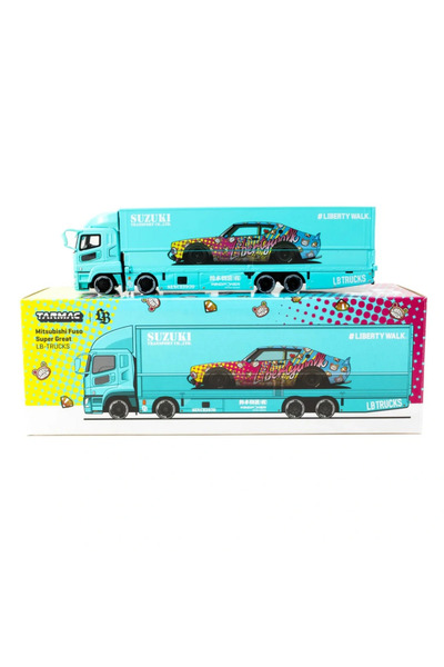 My Reality Fashion Nessiworld Tarmac Works 1/64 Mitsubishi Fuso Super Great Lb-Trucks