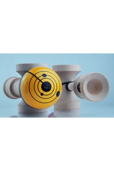 Okendama Kendama SPACE 2 Ultra Super Sticky Rulment Metalic